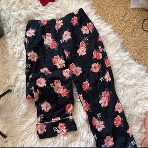 Black thin Victoria secret pj pants